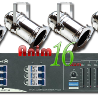 Pack Lum. PAR 64 long Alu 1Kw - Animation Charente - DJ Charente