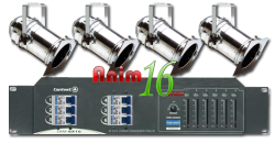 Pack Lum. PAR 64 long Alu 1Kw