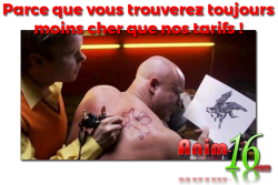 Tarif d'une prestation !